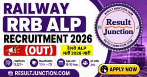 Read more about the article Railway RRB ALP Recruitment 2026 (Out) – रेलवे ALP भर्ती 2026 जारी