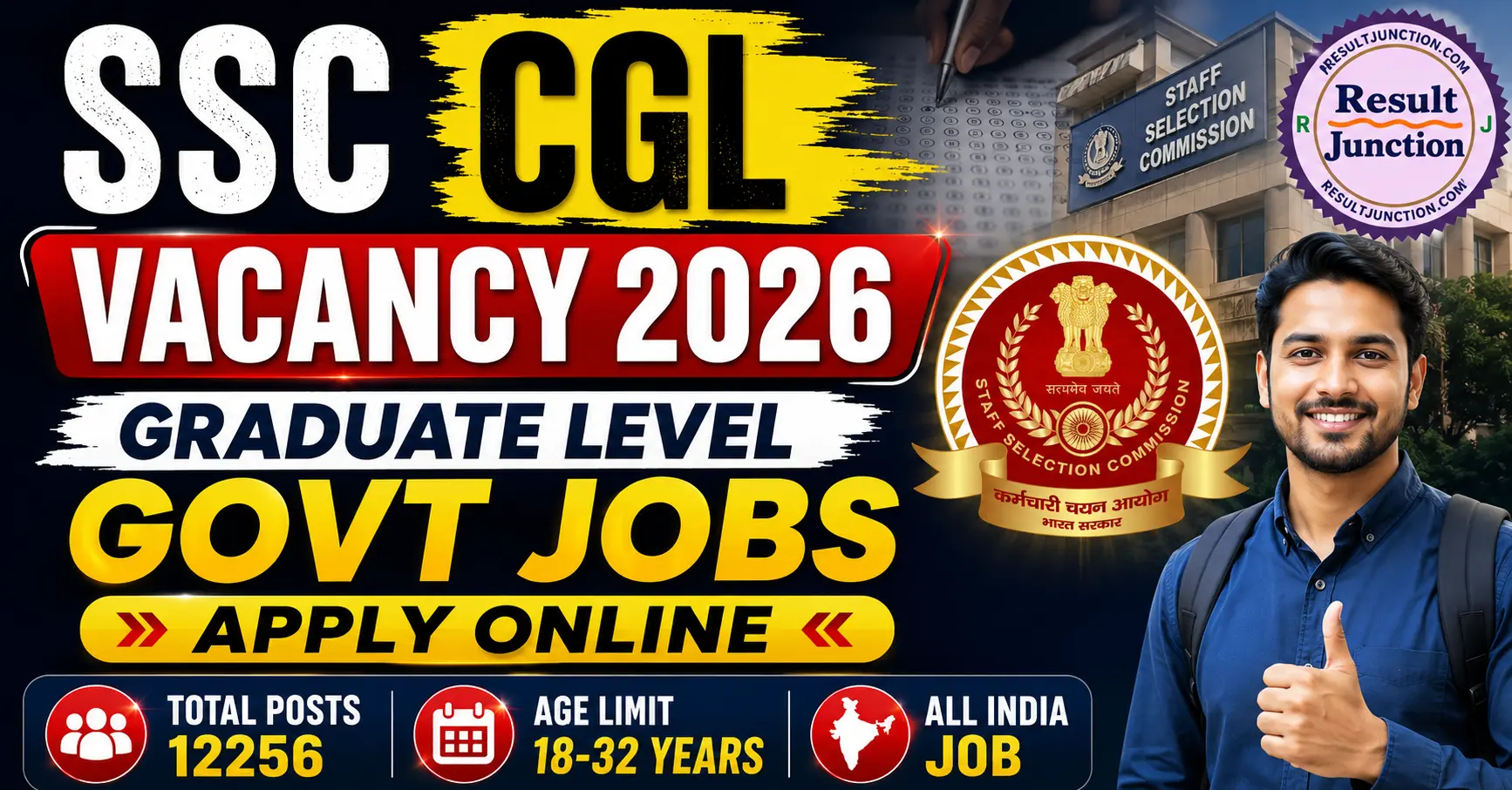 You are currently viewing SSC CGL Notification 2026 – out
