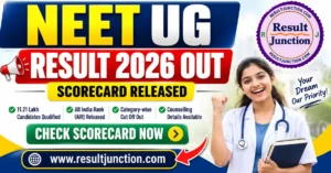 Read more about the article NEET UG Result 2026 Out: Scorecard Released