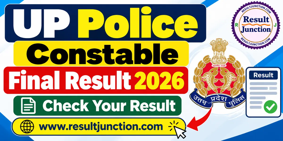 You are currently viewing UP Police Constable Final Result 2026 – Check Result